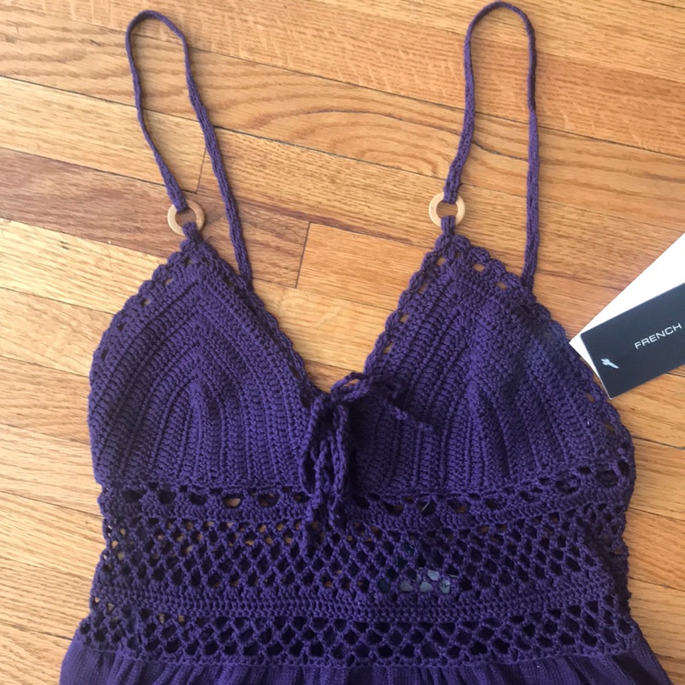 Hand Crochet French Connection Knit Dress (0/2)